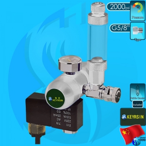 Keyrsin (Co2 Regulator) Co2 Regulator KS-032A-S (G5/8 Type) (220V AC)
