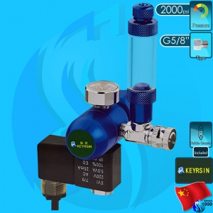 Keyrsin (Co2 Regulator) Co2 Regulator KS-032A-B (G5/8 Type) (220V AC)