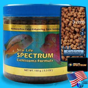 New Life Spectrum (Food) Cichlasoma Formula  150g (250ml)