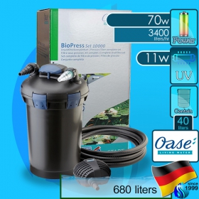 Oase (Filter System) BioPress Set 10000 (3400 L/hr)(70w)(UVC 11w)