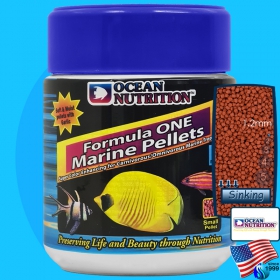 Ocean Nutrition (Food) Formula One Marine Pellets  Small 100g (250ml)