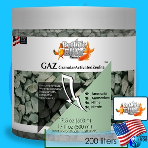 PetLifeElite (Filter Media) GAZ GranularActivatedZeolite   500g (500ml)