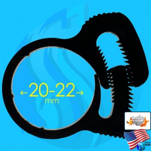 PetLifeElite (Accessories) PlasticHoseClamp PHC-22B (20-22mm)