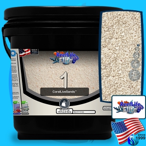 ReefLifeElite (Sand) CoralLiveSands 1 1mm  7 kg (5 liters)