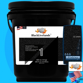 PetLife (Decoration) PetLifeElite BlackLiveSands 10 liters (14 kg)