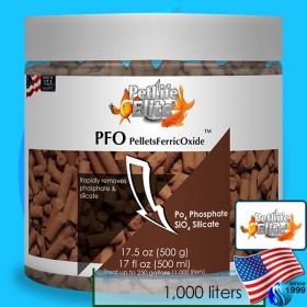 PetLife (Filter Media) PetLifeElite PFO PelletsFerricOxide   500g (500ml)(for 1000 liters)