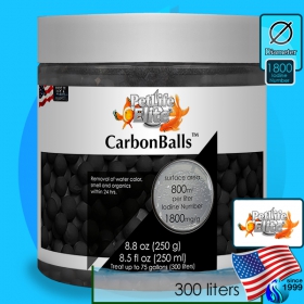 PetLife (Filter Media) PetLifeElite CarbonBalls   250g (250ml)(I2 1800)