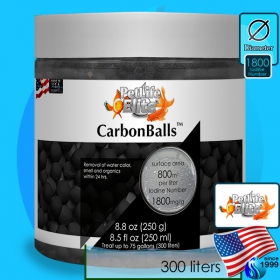 PetLife (Filter Media) PetLifeElite CarbonBalls   250g (250ml)(I2 1800)
