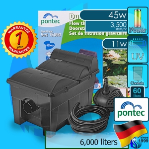 Pontec (Filter System) MultiClear Set 15000 (220V AC)