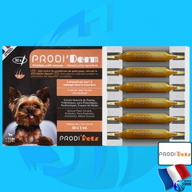 ProdiPets (Dog Health) ProdiDerm Dog 0-10kg (S) (30x1ml)