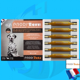 ProdiPets (Dog Health) ProdiDerm Dog 10-25kg (M) (30x1ml)