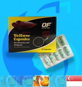 Qian Hu (Treatment) OceanFree Yellow Capsules  10 capsules