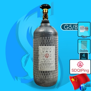SeaSun (Co2 Cylinder) Sdqiping Steel Co2 Cylinder 4 liters