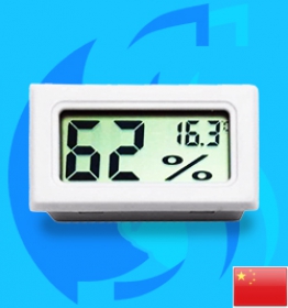 SeaSun (Accessory) Inside Cage Digital Hygrometer and Thermometer
