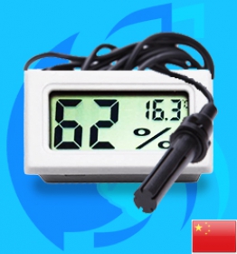 SeaSun (Accessory) Outside Cage Digital Hygrometer and Thermometer