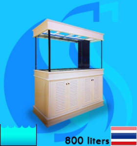 SeaSun (Aquarium Tank) Beaty White Coat BW-800R (72x24x30 inc)