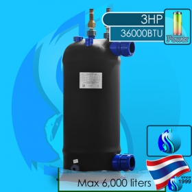 SeaSun (Chiller) Gimleo Titanium Evaporator TIE-3.0 3 HP (9000 liters)