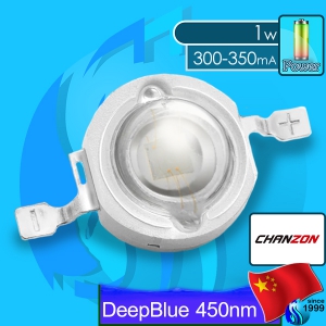 SeaSun (LED Bulb) Chanzon 1w   450nm DeepBlue