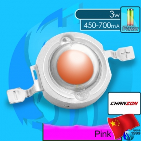 SeaSun (LED Lamp) Chanzon 3w   450-700nm Deep Pink