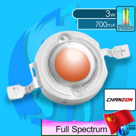 SeaSun (LED Lamp) Chanzon 3w   400-840nm Full Spectrum