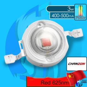 SeaSun (LED Lamp) Chanzon 3w   625nm Red