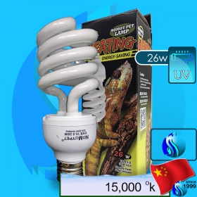 SeaSun (Reptile Lighting) NomoyPet ND-19 UVB10 E27 26w (15000k)
