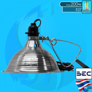 BEC (Reptile Lamp) Clamps Lighting with Reflect GP093 E27 (220V AC)