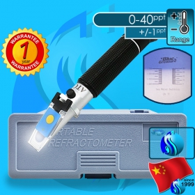 SeaSun (Tester) BlueTreasure Refractometer ATC04 LED (0-40ppt)