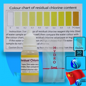 SeaSun (Tester) Residual Chlorine Reagent 10ml (30 tests)