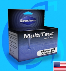 Seachem (Tester) MultiTest Marine pH & Alkalinity (75 tests)