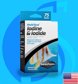 Seachem (Tester) MultiTest Iodine/Iodide (75 tests)