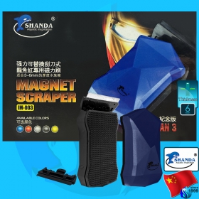 Shanda (Cleaner) Magnet Scraper Cleaner Iron Man   IM-003 Blue (6mm)