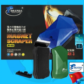 Shanda (Cleaner) Magnet Scraper Cleaner Iron Man   IM-003 Green (6mm)
