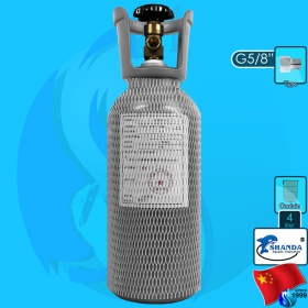 Shanda (Co2 Cylinder) Steel Co2 Cylinder 4000ml (G5/8 Type)