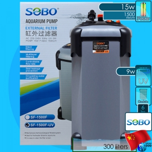 Sobo (Filter System) External Filter SF-1500F-UV (220V AC)