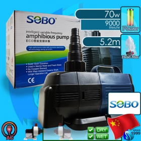 Sobo (Water Pump) Amphibious Pump BO-9000A (9000 L/hr)(70w)(H 5.2m)