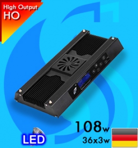 SunLEDKing (LED Lamp) Touch Screen T40-108w Reef (Suitable 16-24 inc)