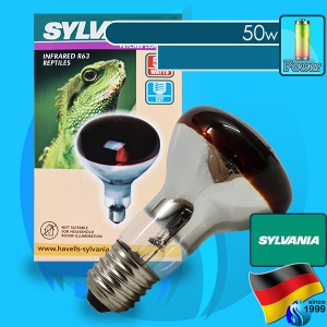 Sylvania (Reptile Heater) Reptiles Infrared R63 E27 50w (220V AC)