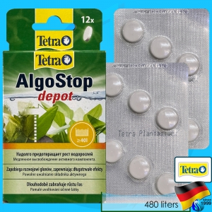 Tetra (Conditioner) AlgoStop Depot 12 Tablets