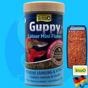 Tetra (Food) Guppy Colour Mini Flakes 75g (250ml)