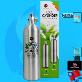 Up Aqua (Co2 Cylinder) Co2 Cylinder A-138 1000ml (G5/8 Type)