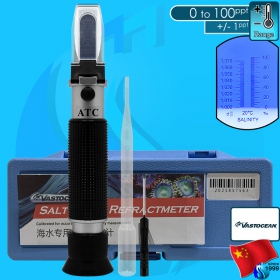 VastOcean (Tester) Saltwater Refractometer VQM-A14 (0-100ppt)
