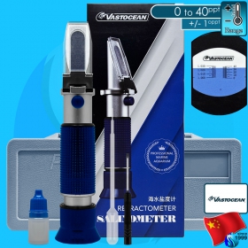 VastOcean (Tester) Saltwater Refractometer Blue (0-40ppt)