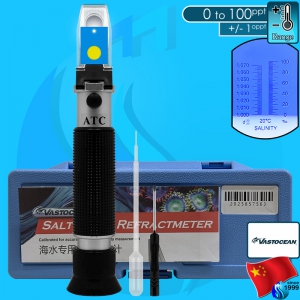 VastOcean (Tester) Saltwater Refractometer Black+LED