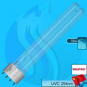 Weipro (UVC Bulb) PL-UV 4 pins 2G11 18w (UVC 254nm)
