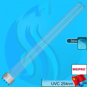 Weipro (UVC Bulb) PL-UV 4 pins 2G11 36w (UVC 254nm)