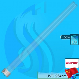 Weipro (UVC Bulb) PL-UV 4 pins 2G11 55w (UVC 254nm)