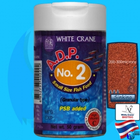 White Crane (Fish Food) Aquatech ADP No 2  50g (60ml)
