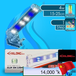 Xilong (LED Lamp) Crystal Clip On Light LED-D10 (220V AC)